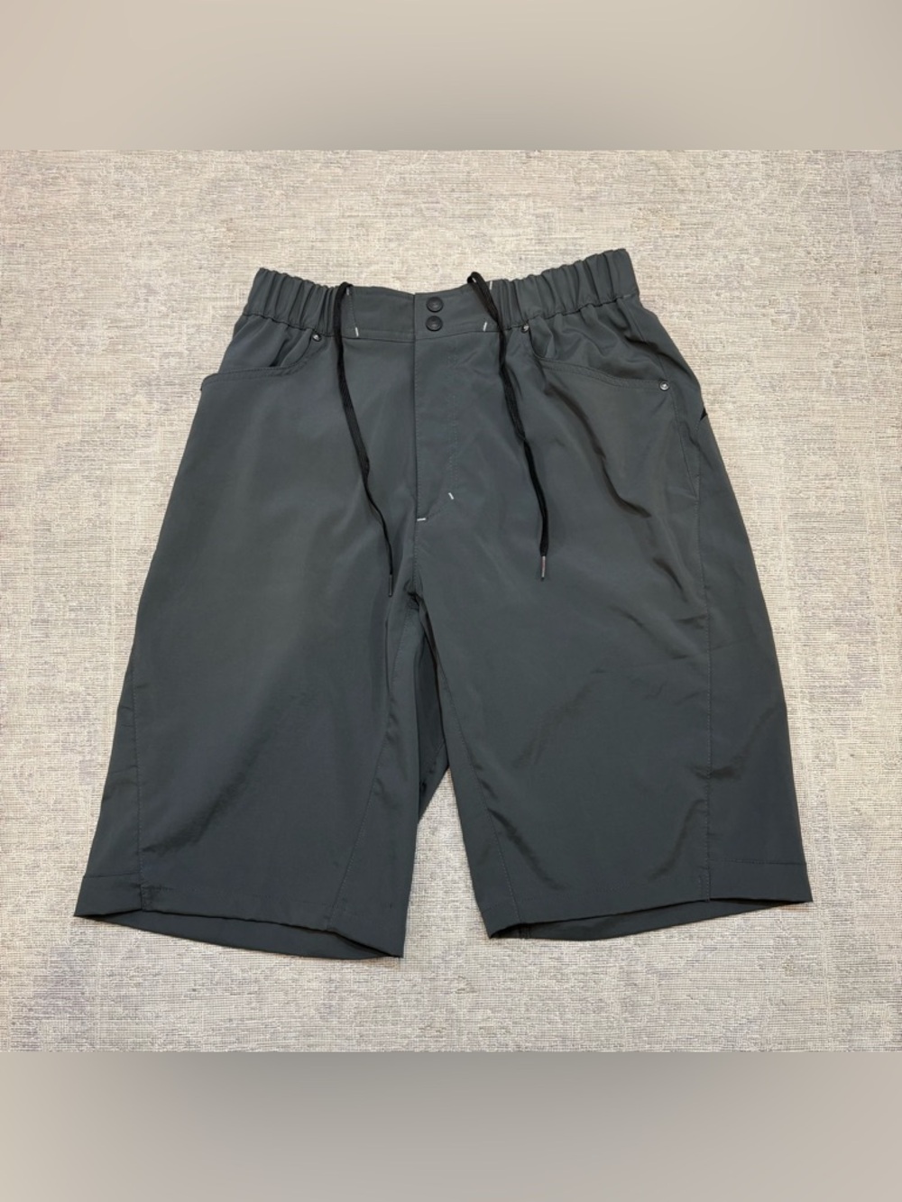 Zoic Bike Biking Shorts Mens Large Gray Cycling Cargo Pockets Performance Riding